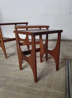 Tables gigognes vintage mid-century