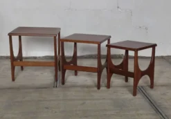 Tables gigognes vintage mid-century