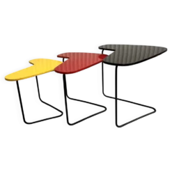 3 tables gigognes-Willy Van Der Meeren, Belgique-1950