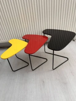 3 tables gigognes-Willy Van Der Meeren, Belgique-1950