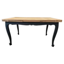 Table style regence en chene massif