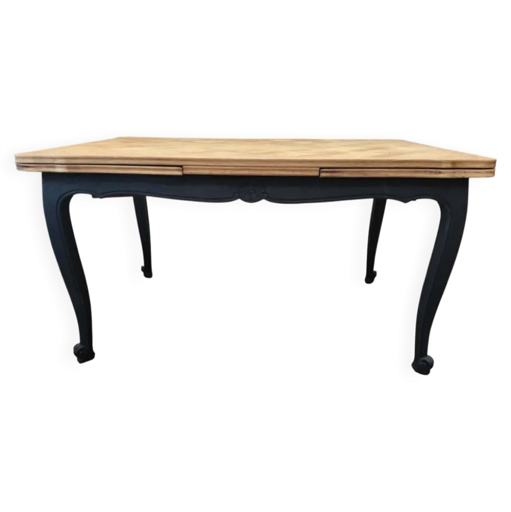 Table style regence en chene massif