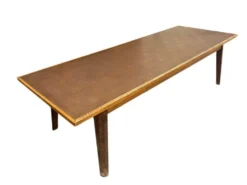 Table / table à manger vintage XL en bois