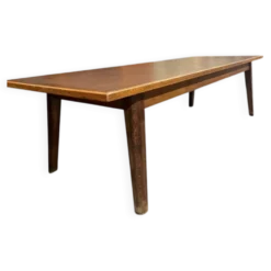 Table / table à manger vintage XL en bois