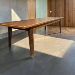 Table / table à manger vintage XL en bois