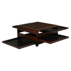 Table Tetra par Bernard Vuarnesson pour Bellato, années 1980, Italie.