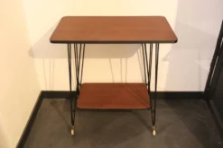 Table télévision années'50 desserte