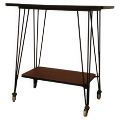 Table télévision années'50 desserte