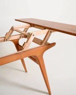 Table transformable de Tingström, Suède, années 1960.