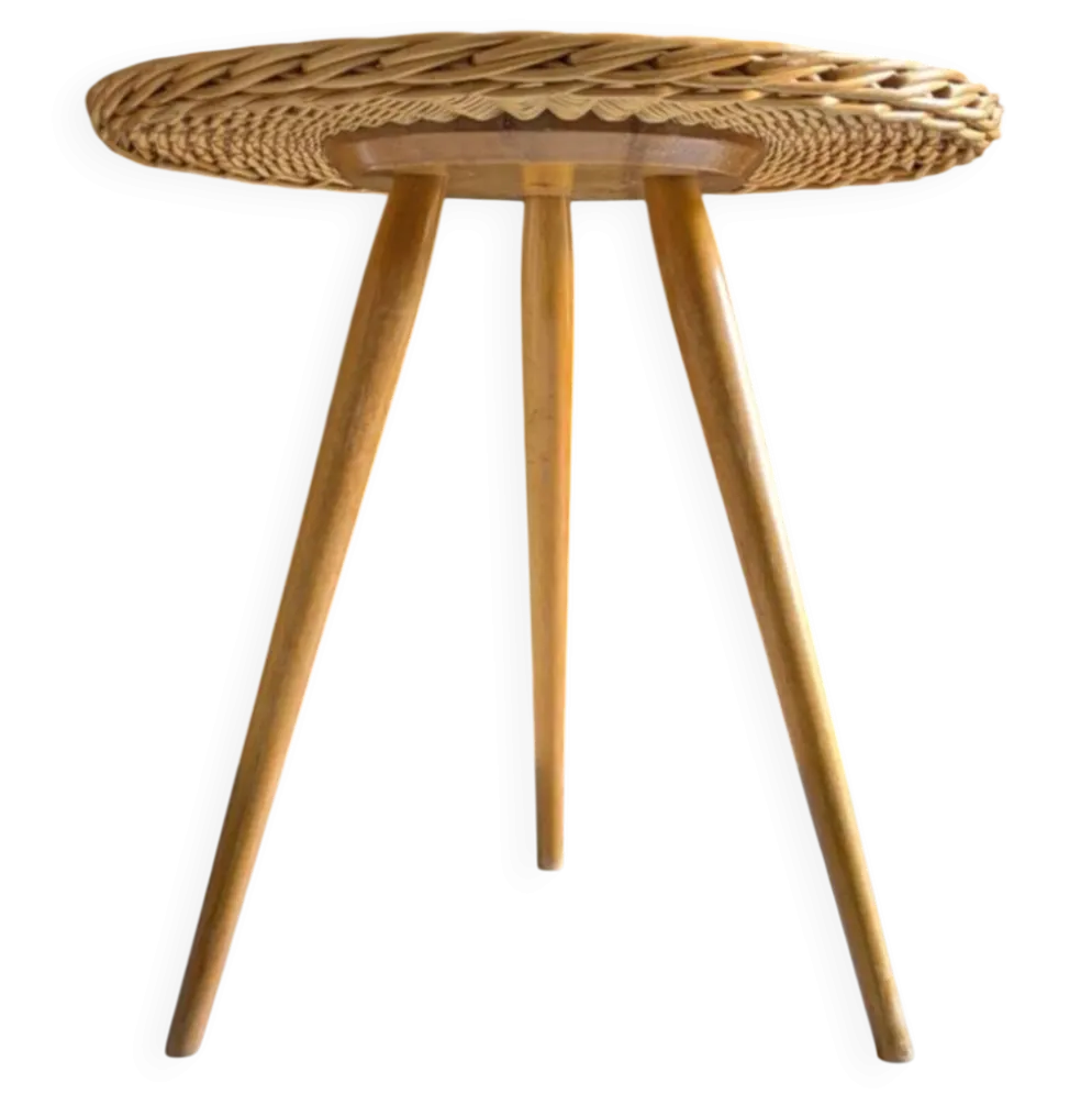 Table tripode Design 60 Jan Kalous estampillée