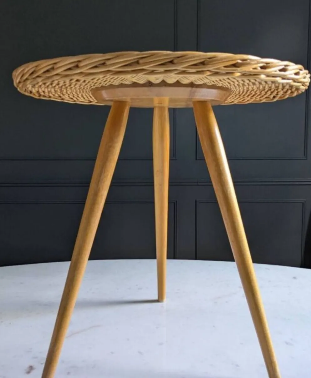 Table tripode Design 60 Jan Kalous estampillée