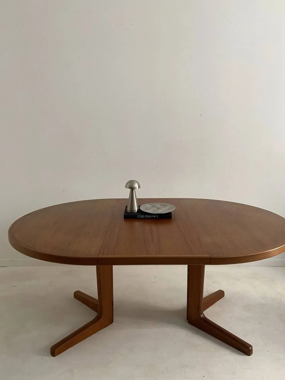 Table vintage danoise en teck – années 60