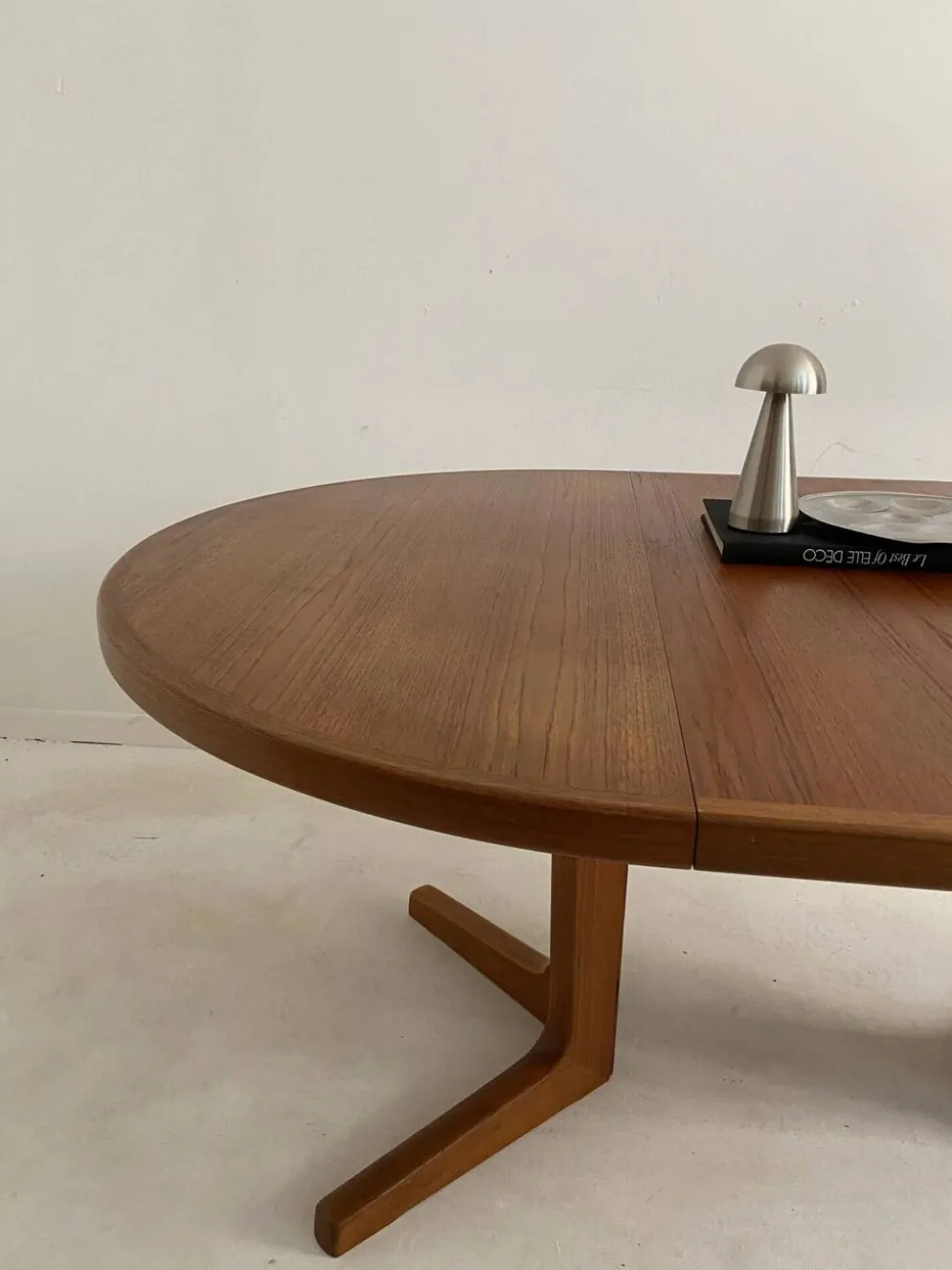 Table vintage danoise en teck – années 60