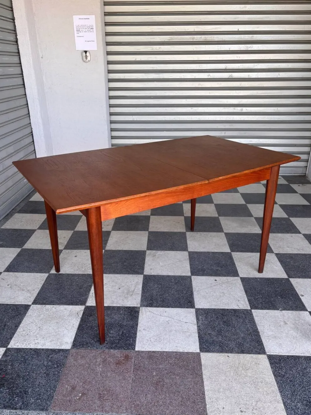Table vintage en teck