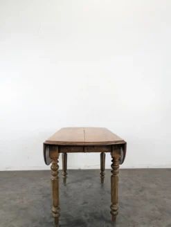 Table à volet à allonges d'époque Louis Philippe