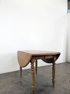 Table à volet à allonges d'époque Louis Philippe