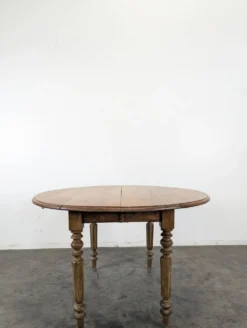 Table à volet à allonges d'époque Louis Philippe