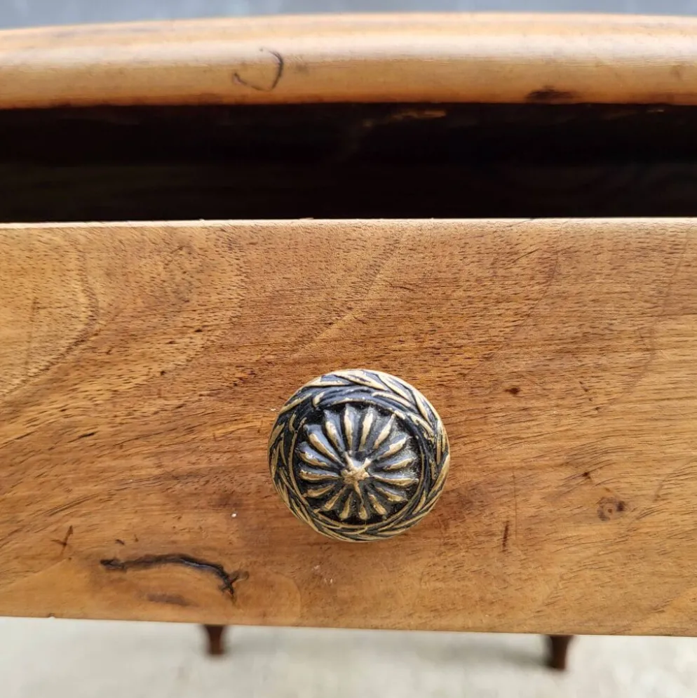 Table XIXe en Orme et Merisier : L'élégance Louis-Philippe