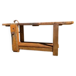 Établi ancien en bois