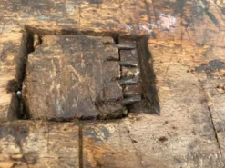 Établi ancien en hêtre