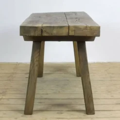 Établi ancien / Table de ferme solide