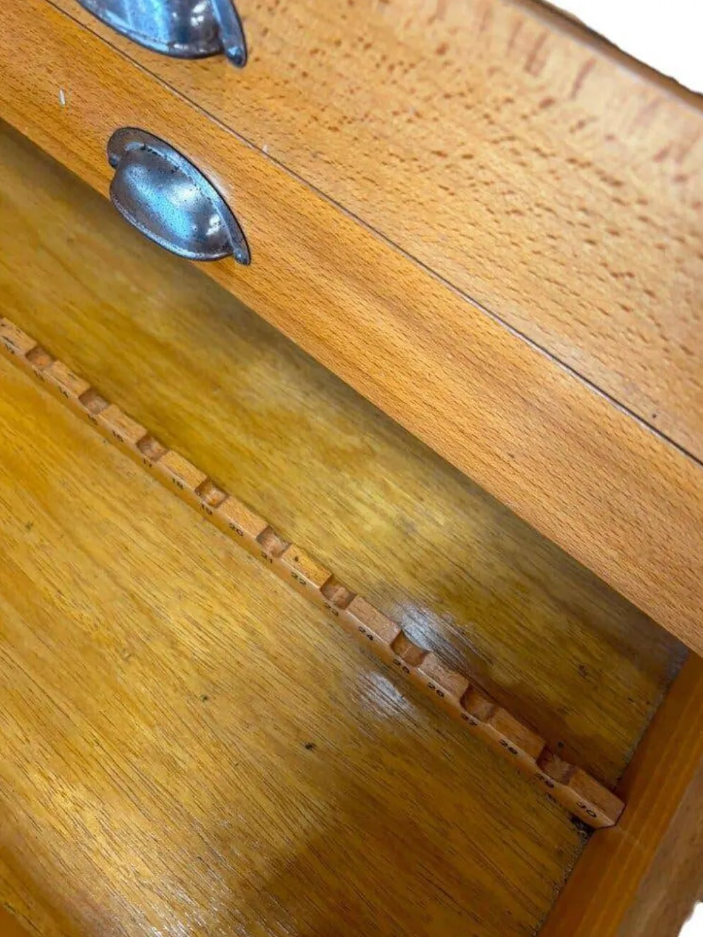 Établi/commode/îlot de cuisine vintage en bois