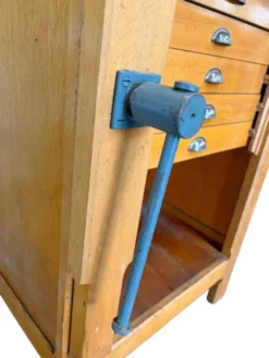 Établi/commode/îlot de cuisine vintage en bois