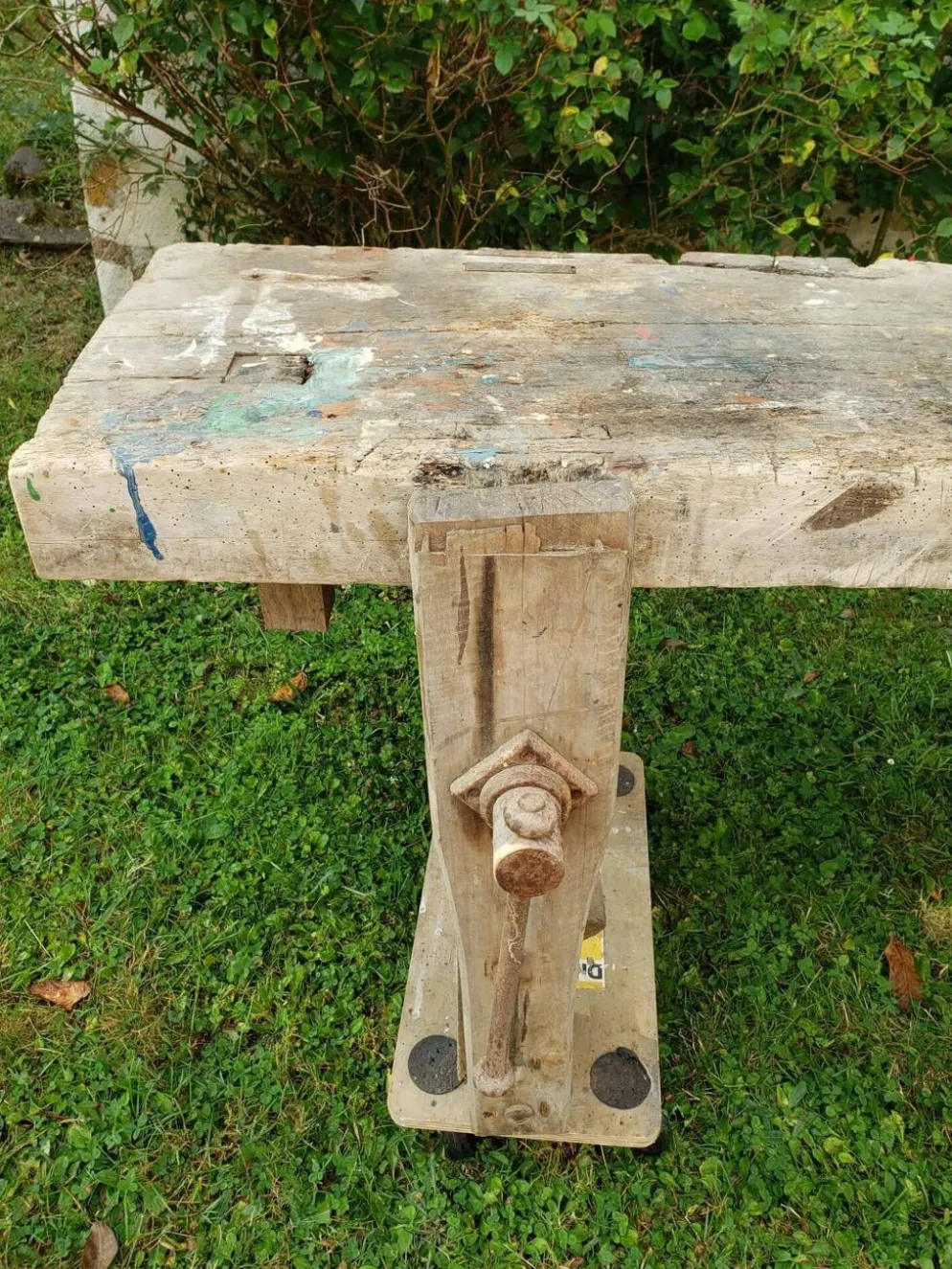 établi de menuisier