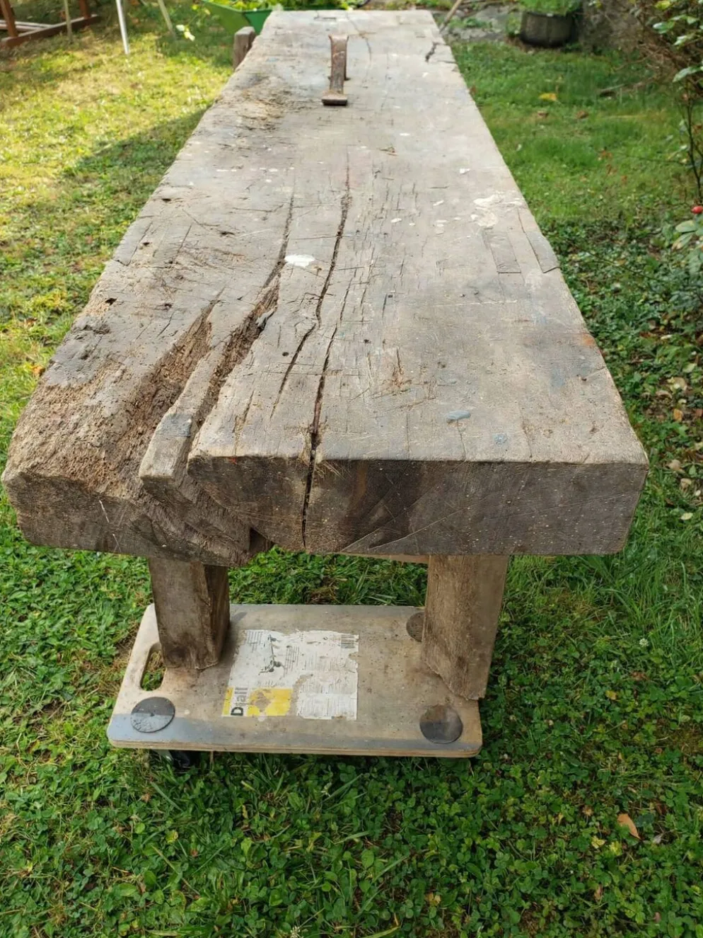établi de menuisier