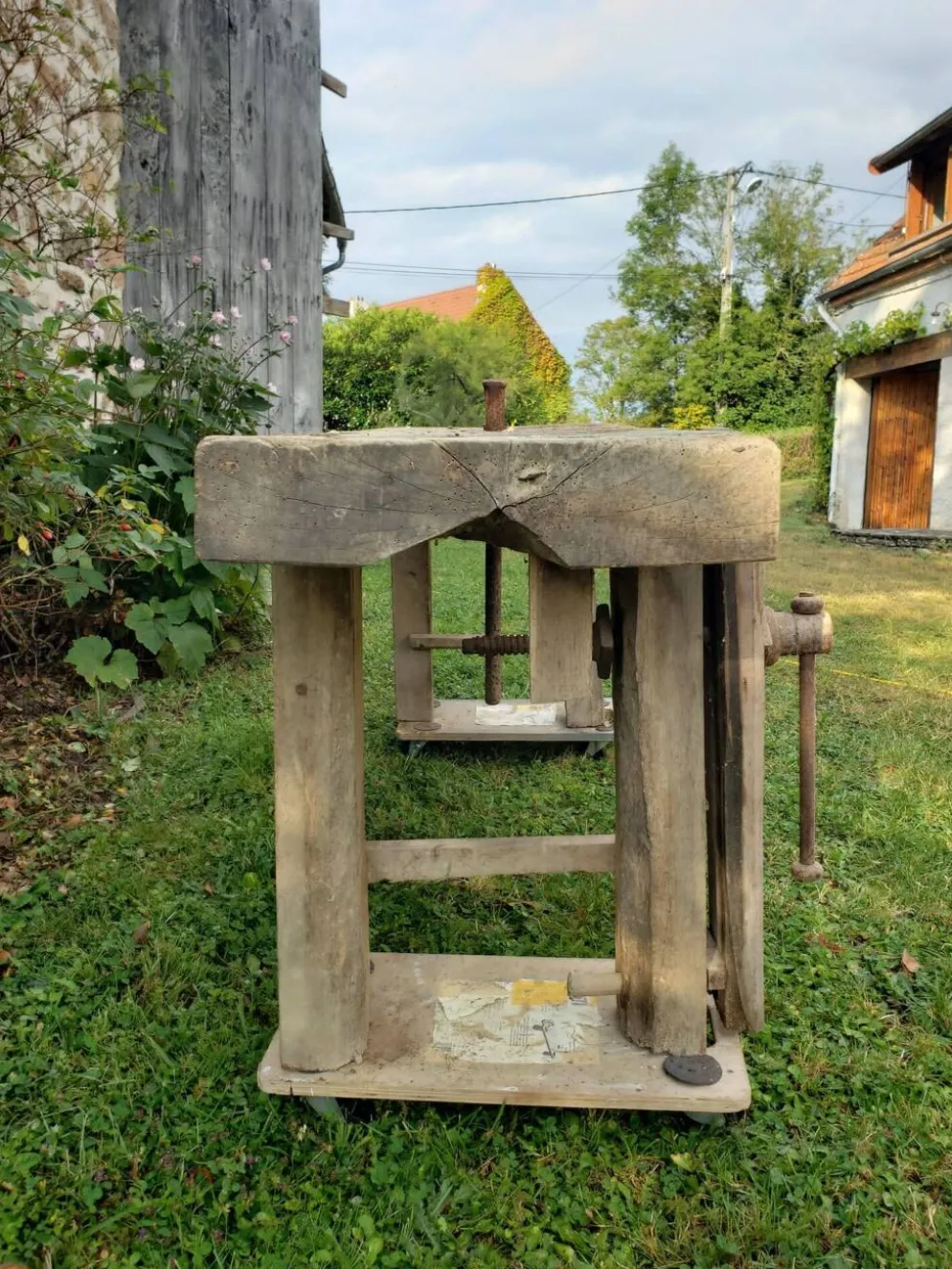 établi de menuisier