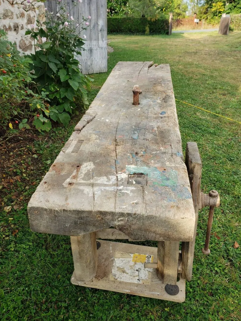 établi de menuisier