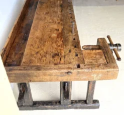 Établi de menuisier ancien