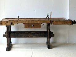 Établi de menuisier ancien
