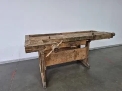 Établi de menuisier ancien, années 1920