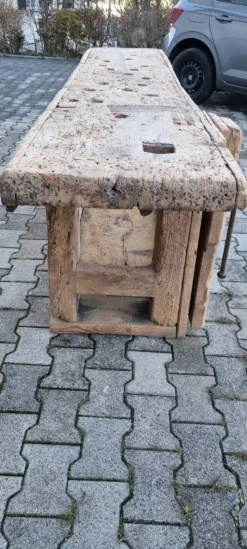 Établi de menuisier en chêne