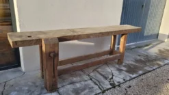 Établi de Menuisier en chêne massif ancien -2m50