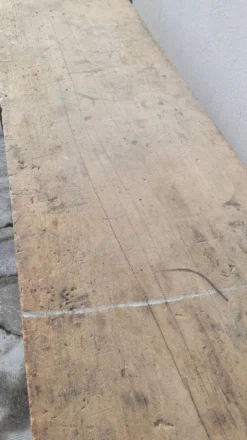 Établi de Menuisier en chêne massif ancien -2m50