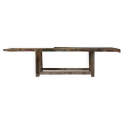Établi industriel en chêne, Belgique vers 1850