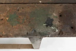 Établi industriel en chêne, Belgique vers 1850