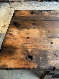 Établi industriel forge