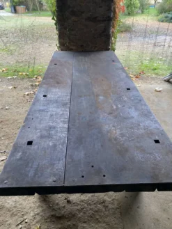 Établi industriel forge