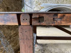 Établi industriel forge