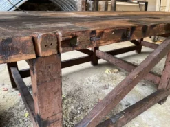 Établi industriel forge