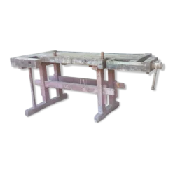 Établi solide en bois