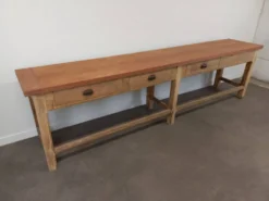 Établi à tiroirs 280 cm