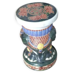 Tabouret de jardin / Sellette d'appoint / Porte-plante Matériau :
