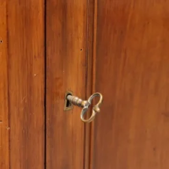 Étagère ancienne en acajou, Italie, XIXe siècle