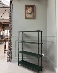 Étagère ancienne sur pieds de style Napoléon III, rénovée