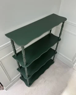 Étagère ancienne sur pieds de style Napoléon III, rénovée