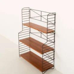 Étagère autoportante String scandinave des années 1960, Suède